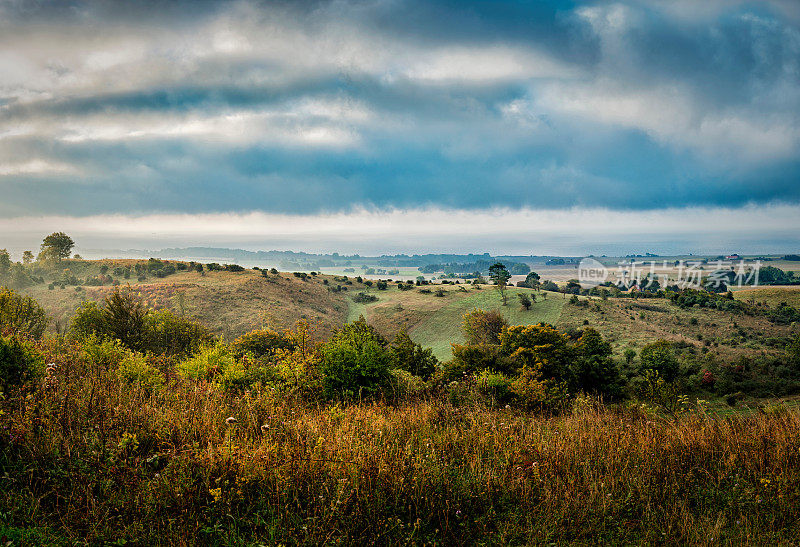 丹麦Møns Klint全景